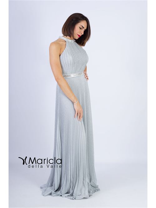lurex plisse' MARICLA ELEGANCE | JC34614ARGENTO